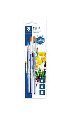 Kit Pincel Sintético c/3 989SBK3302 Staedtler